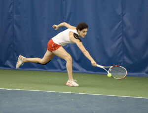 University girls best Morgantown on tennis court for first time in over a decade; MHS boys defeat Hawks